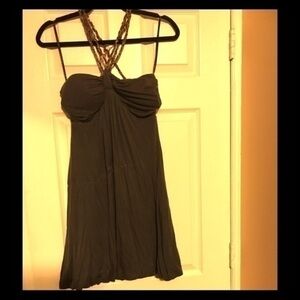 Grey‎ summer mini dress size small